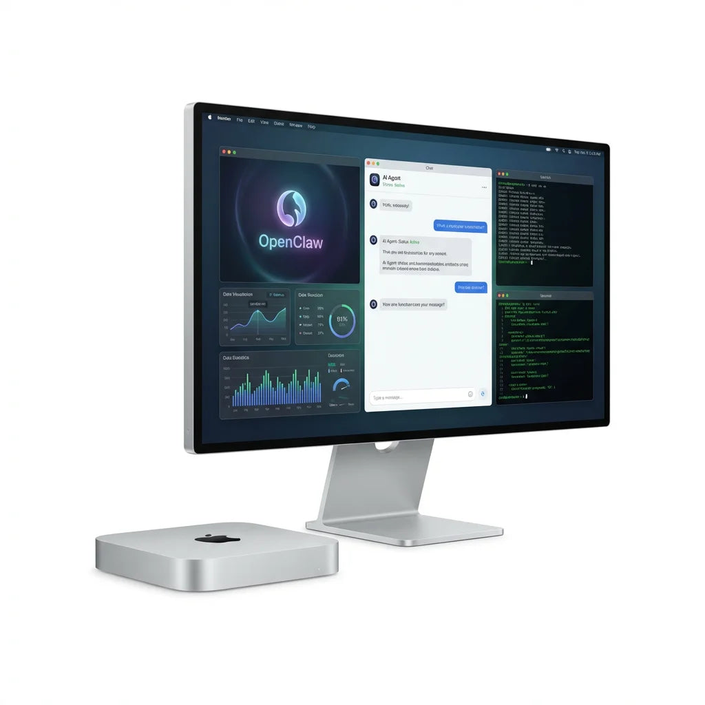 GetClaw Mac mini M4 — Pre-Installed OpenClaw AI Workstation