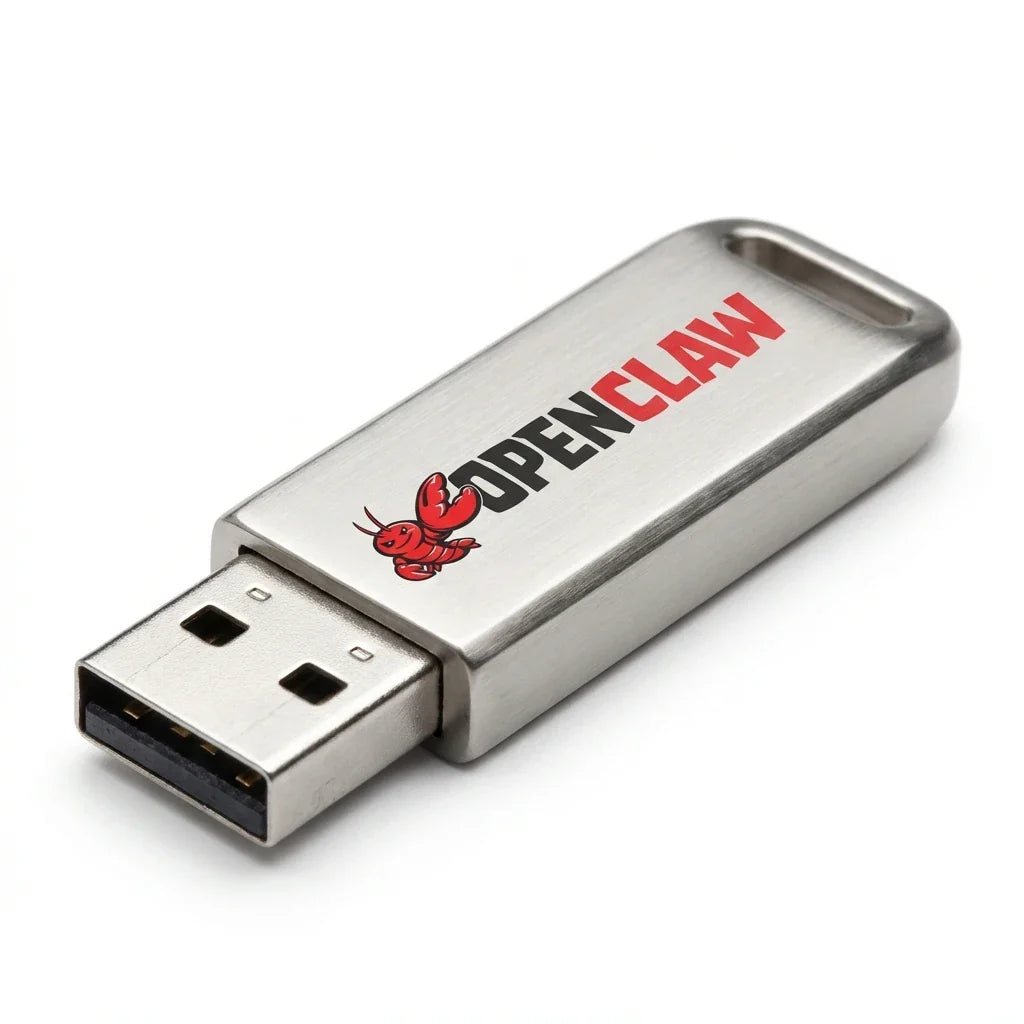 GetClaw Mini Station USB — Portable OpenClaw AI Drive